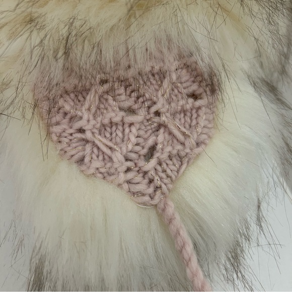 Village House Women’s Bajka Faux Fur Earflap Hat Made In Poland Pink One Size - Picture 7 of 8